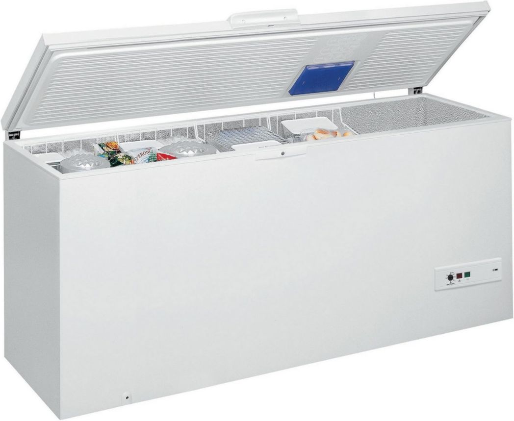 Congelador horizontal Whirlpool WHM4611 - Refrigeración estática / 437 litros / Blanco / A+ / Independiente