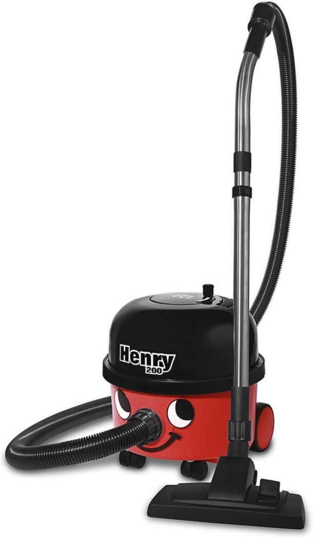 Aspiradora de suelo con bolsa Numatic 903383/, Henry HVR200-11, 620 W, color rojo clásico