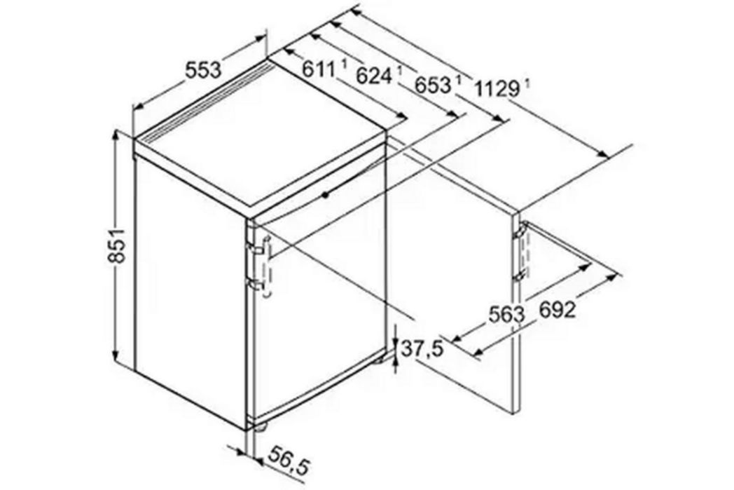 Congelador superior Liebherr GP1376-21