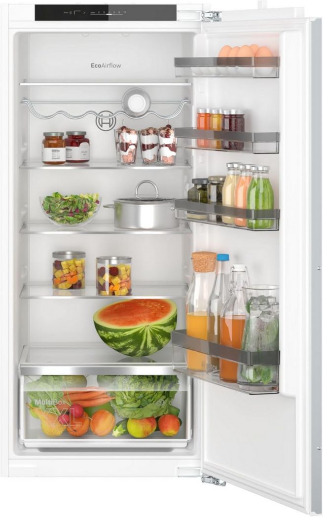 BOSCH KIR41VFE0, Serie 4, Frigorífico pequeño, Integrable, 122,5 x 56 cm, 204 L