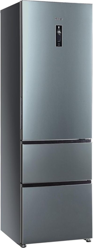 Frigorífico/Congelador Haier A2FE735CFJ - Eficiencia energética A++ - Altura: 190 cm - Capacidad: 347 l - Cajones congelador 3D - Aspecto acero inoxidable.