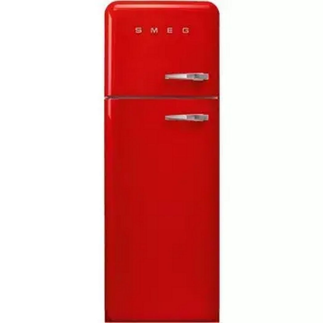 SMEGFAB30LRD5 Refrigerador de 2 puertas, rojo