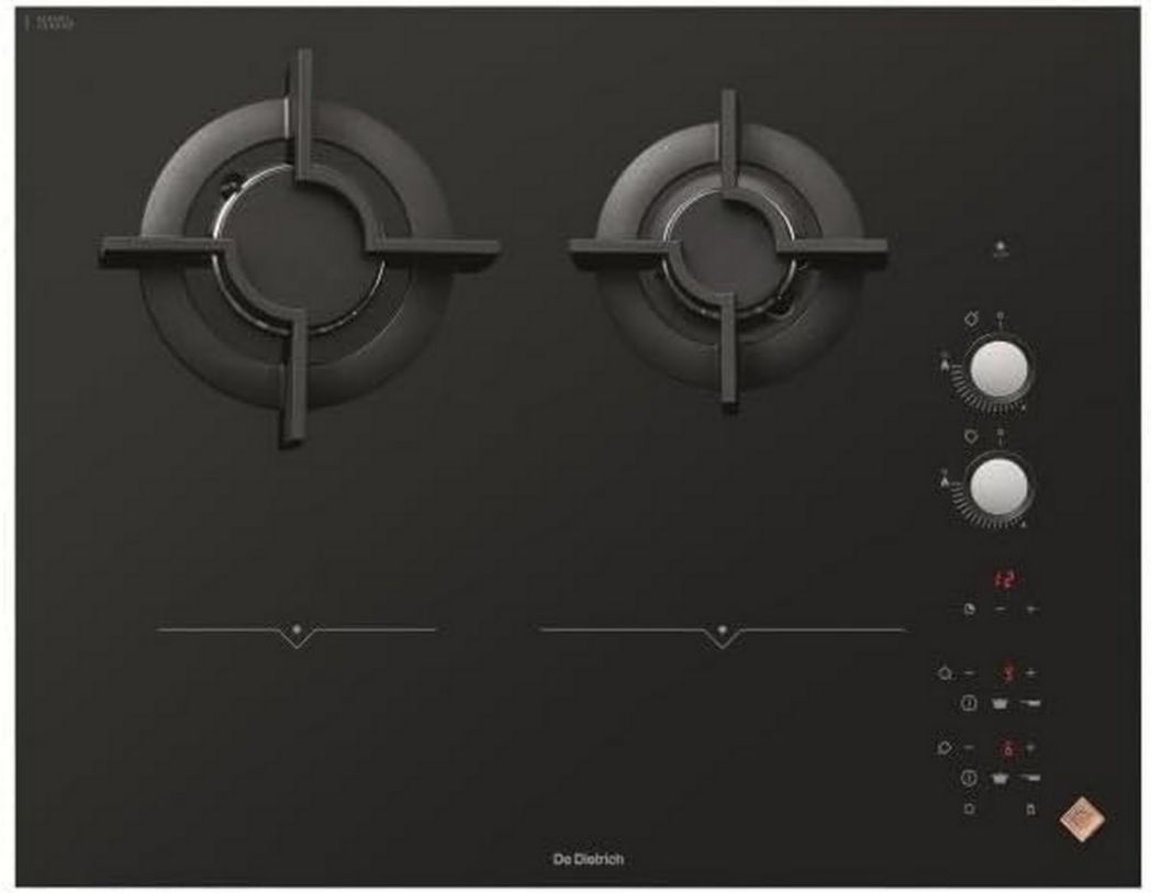 DE DIETRICH DPI7602BM Placa de cocción mixta negra